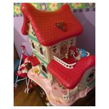 1983 Strawberry Shortcake Berry Happy Home Playset House W/Dolls & Accessories 