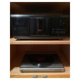 Sony CD Changer 200 Compact Disc Player HiFi Stereo Optical & Technics Direct Drive Turntable