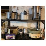 Crockpots & Electric Mixers 