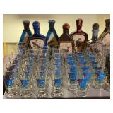 Vintage Old Style Bar Glasses 