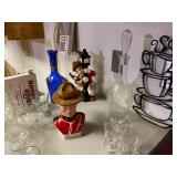 Vintage Bar/Drinking Glasses & Vintage Decanters 