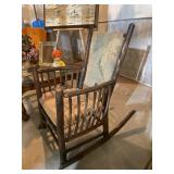 Vintage Rustic Rocking Chair 