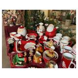 Santa & Gingerbread Man Kitchen/Serving Dishes