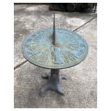 Metal Sun Dial 