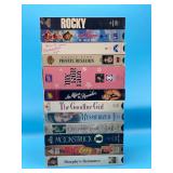 Lot of 12 1970s & 1980s VHS Movies - $20