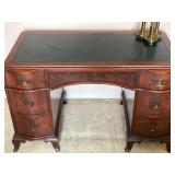 Antique 4-Sided Drop Leaf Table - 23.5"H x 26.5"W x 26.5"D (Extended Size) - $120
