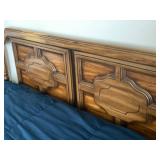 Queen Memory Foam Mattress W/Base & Headboard - 44.5"H x 60"W x 80"D - $140
