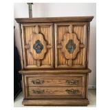 Vintage 5-Drawer Armoire 2 X Available - 50.5"H x 40"W x 19"D - $50 Each