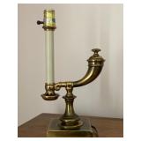 5PC Vintage Solid Brass Holly Regency Lamps - $140