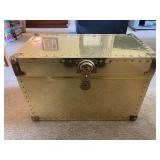 Dresher Brass Cedar Lined Chest - 16"H x 24"W x 13.5"D - $300