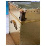 Dresher Brass Cedar Lined Chest - 16"H x 24"W x 13.5"D - $300