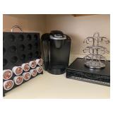 4PC Keurig Coffee Machine K40 & Pod Holders - $40