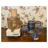 Vintage Cuisinart Food Processor & Nutribullet Set - $40