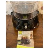 Food Network 7-Quart Food Steamer & George Foreman GRP4 Grilling Machine - $35