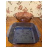 10PC Mixed Glass Pyrex Bowls & Bakeware - $30