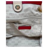 Michael Kors Red Leather Handbag - $70 (Not Authenticated)