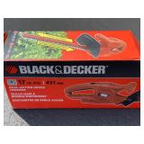 Brand New Black & Decker 17" Dual Action Electric Hedge Trimmer - $30