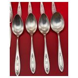 26PC Oneida Community Silverplate 1917 "Adam" Flatware Lot - $30