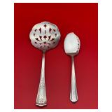 1847 Rogers Bros Silverplate Tomato Server & WMA Rogers Bros A1 Plus Silverplate Jelly Spoon - $20