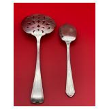 1847 Rogers Bros Silverplate Tomato Server & WMA Rogers Bros A1 Plus Silverplate Jelly Spoon - $20