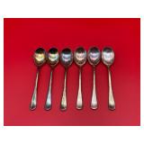 6PC Vintage Pix Excel Silverplate 5" Spoons - $15