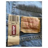 3 Pair Denim Jeans Lee, Levi & Nautica & 1 Levi Shorts Size 32 x 34 - $25