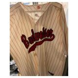 Vintage Budweiser Pinstripe Baseball Jersey 2XL - $25