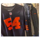 Chicago Bears 3PC Fan Apparel. Urlacher Nike Jersey & Bears Hoodie W/Puff Vest - $75