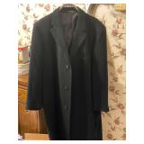 Ralph Lauren Pea Coat Size XL Black - $40