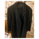 Ralph Lauren Pea Coat Size XL Black - $40