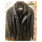 Marc New York Black Leather Jacket Size XL - $50