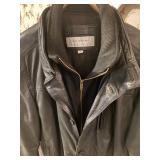 Marc New York Black Leather Jacket Size XL - $50