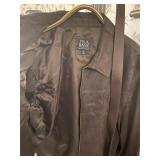 Jos. A Bank Brown Leather Jacket Size XXL - $25