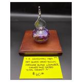 J.R Grossman Hand Blown Perfume Bottle