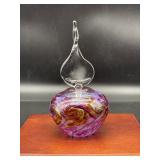 J.R Grossman Hand Blown Perfume Bottle