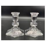 Rogaska Crystal & Crystal Candle Holders