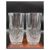 Crystal Highball Tumblers & Crystal Bowl