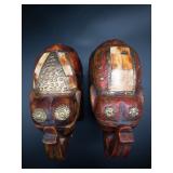 Hand Carved Wood Elephants