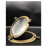 Brass Nautical Mirror
