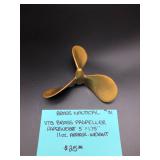 Brass Nautical Propeller 