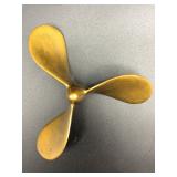 Brass Nautical Propeller 