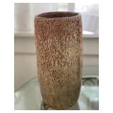 2x Resin Decorative Birds & A 10"H Pottery Vase - $25