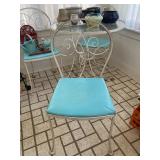 4pc Wrought Iron Patio Set - $175