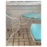 4pc Wrought Iron Patio Set - $175
