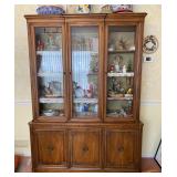 Henredon China Hutch - 80"H x 57.5"W x 16"D - $140