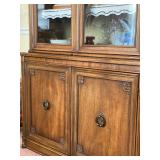Henredon China Hutch - 80"H x 57.5"W x 16"D - $140