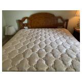 King Bed Mattress, Base & Headboard - 54"H x 80"W x80"D - Please Call For More Details 