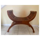Kartini Single Bench/Chair Solid Wood - 23"H x 26"W x 14"D - $75