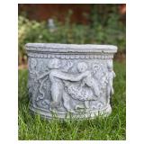 Vintage Stone Flowerpot