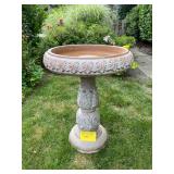 Large Concrete Bird Bath